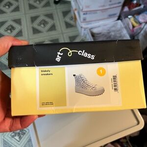 Kids Sneakers - White and Black